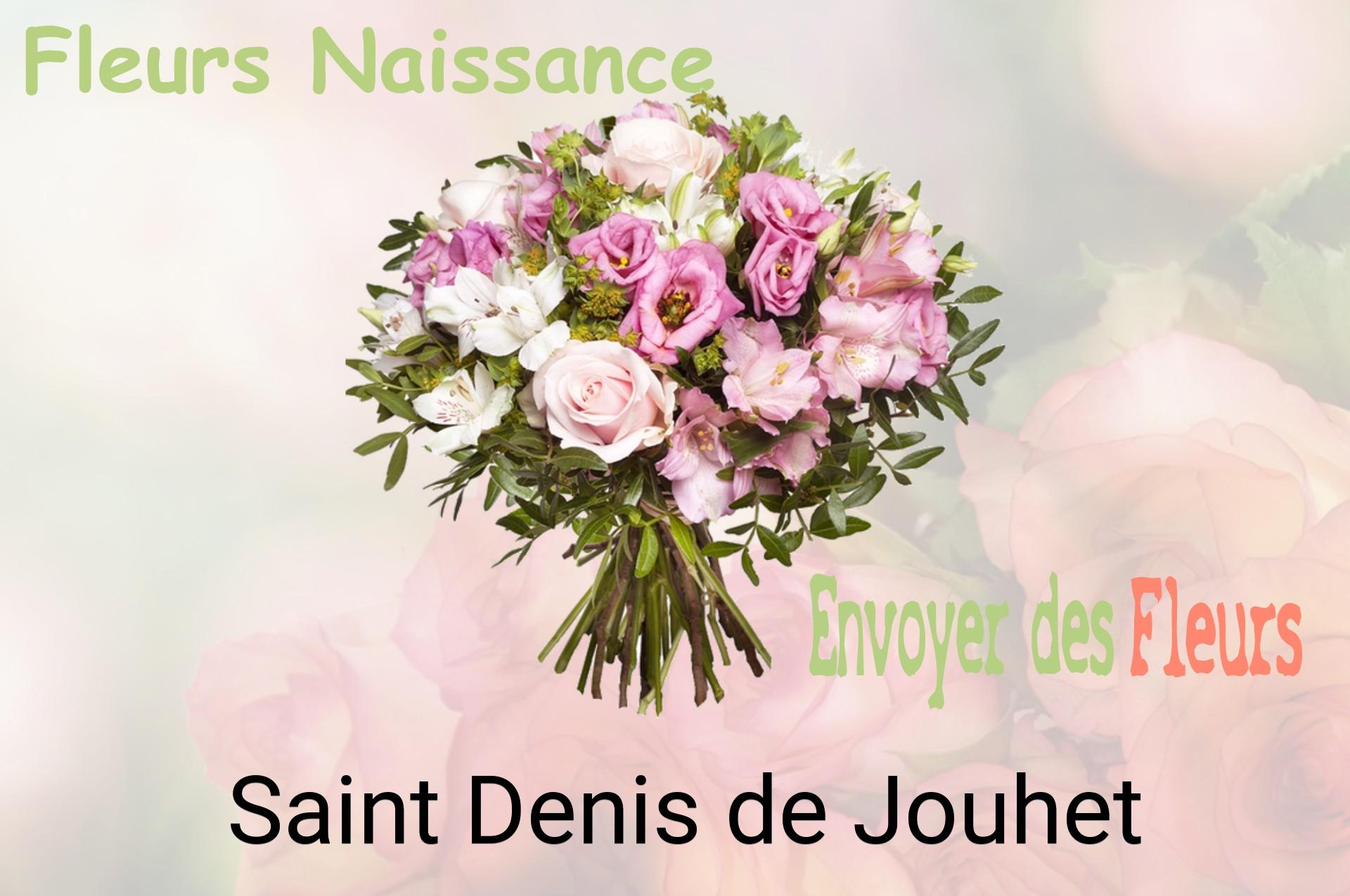 Bouquet de fleurs de naissance livré à Saint-Denis-de-Jouhet