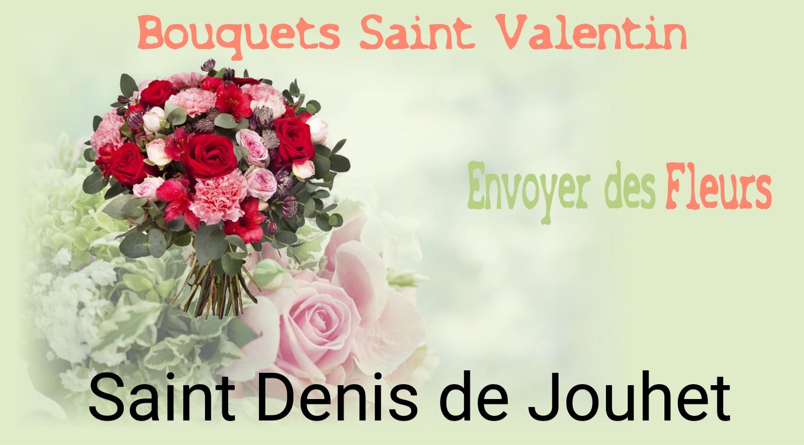 Roses de Saint-Valentin livrées à Saint-Denis-de-Jouhet